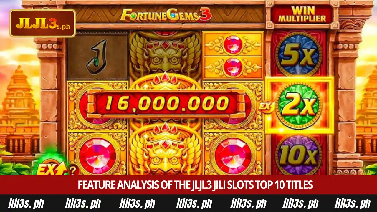 Exploring the JLJL3 Jili slots top 10 for players 4 Feature analysis of the JLJL3 Jili slots top 10 titles