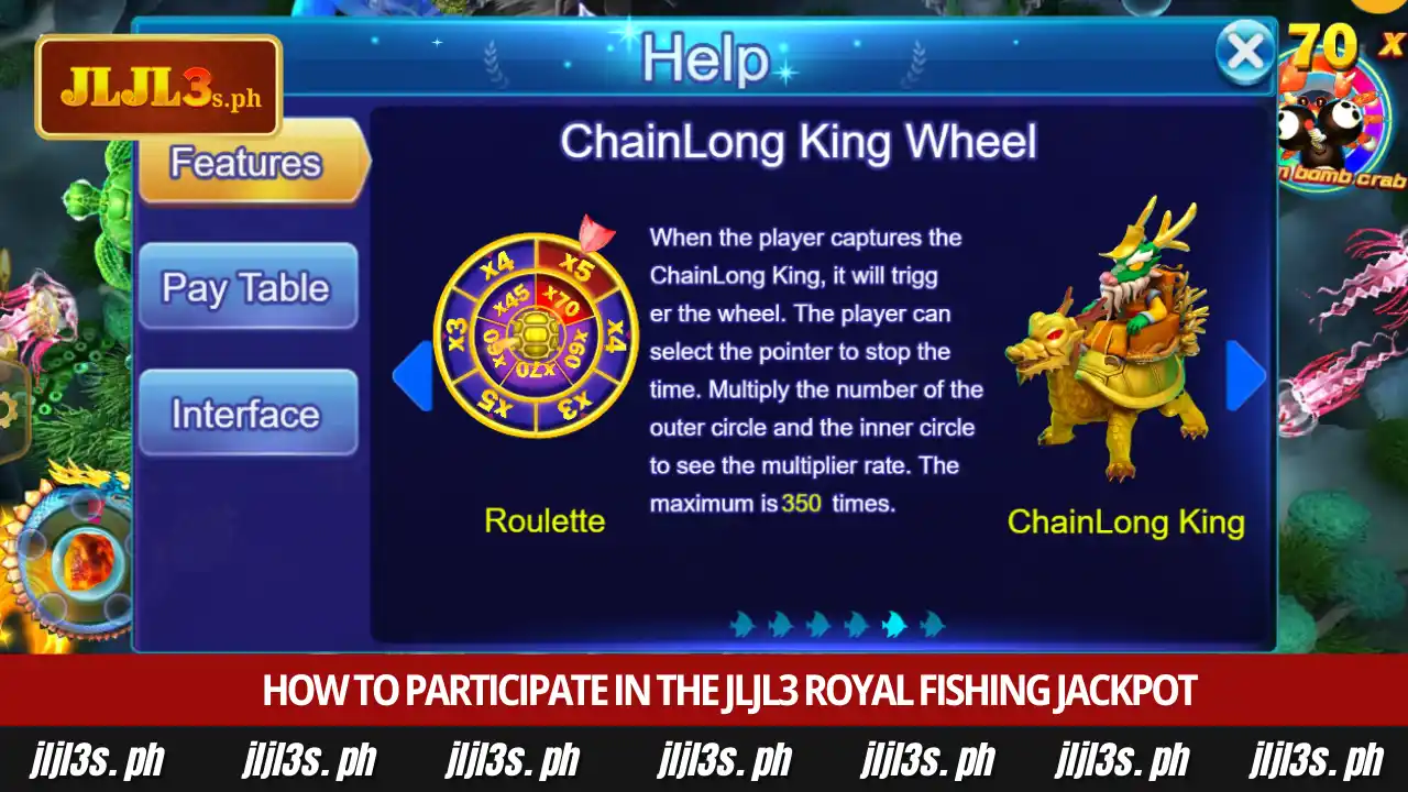Win big with JLJL3 royal fishing jackpot at JLJL3 4 How to participate in the JLJL3 royal fishing jackpot