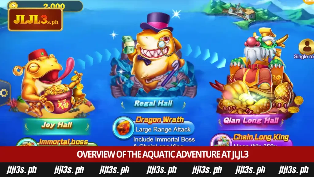 Win big with JLJL3 royal fishing jackpot at JLJL3 7 Overview of the aquatic adventure at JLJL3
