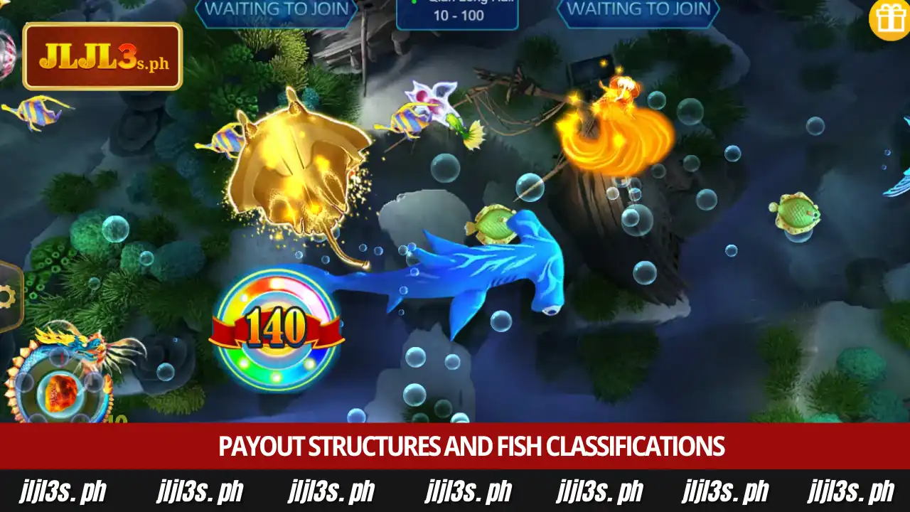 Win big with JLJL3 royal fishing jackpot at JLJL3 3 Payout structures and fish classifications