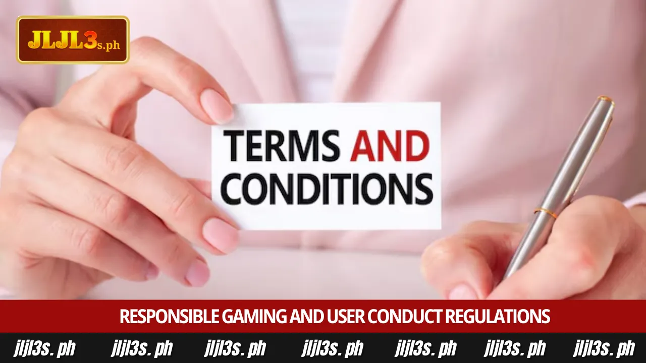 Terms and Conditions 3 Responsible gaming and user conduct regulations