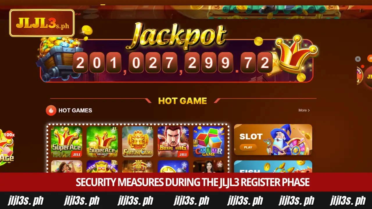 JLJL3 Register 3 Security measures during the JLJL3 Register phase