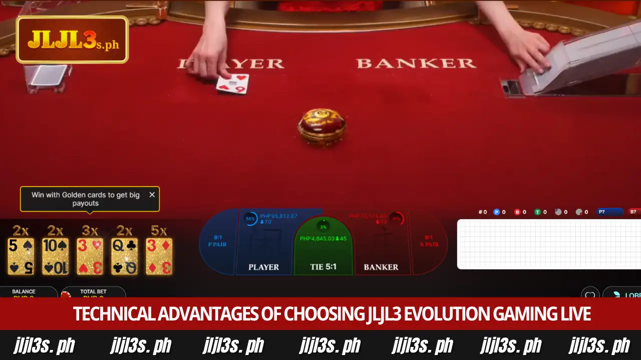 Enhance your casino experience at JLJL3 evolution gaming live 4 Technical advantages of choosing JLJL3 evolution gaming live