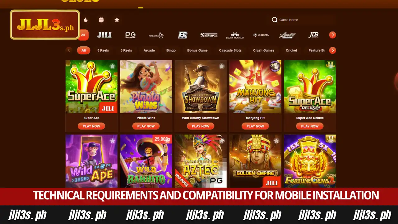 Download JLJL3 App 2 Technical requirements and compatibility for mobile installation