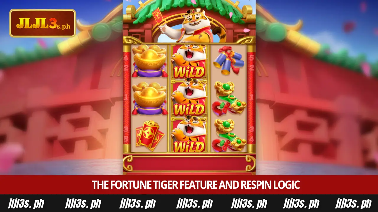 JLJL3 Fortune Tiger Guide - Expert strategies and game rules 3 The fortune tiger feature and respin logic